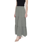 Jacqueline De Yong Green Polyester Skirt