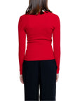 Morgan De Toi Red Viscose Tops & T-Shirt