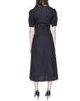 Alviero Martini Prima Classe Black Cotton Dress