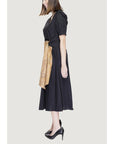 Alviero Martini Prima Classe Black Cotton Dress