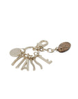 Alviero Martini Prima Classe Gold Zinc Keychain