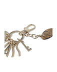 Alviero Martini Prima Classe Gold Zinc Keychain