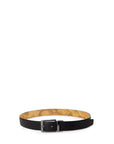 Alviero Martini Prima Classe Black Leather Belt