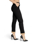 Alviero Martini Prima Classe Black Viscose Jeans & Pant
