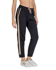 Alviero Martini Prima Classe Black Cotton Jeans & Pant