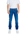 Replay Blue Cotton Jeans & Pant