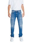Replay Blue Cotton Jeans & Pant