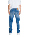 Replay Blue Cotton Jeans & Pant
