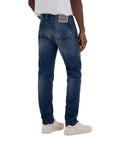 Replay Blue Cotton Jeans & Pant