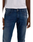 Replay Blue Cotton Jeans & Pant