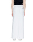 Tommy Hilfiger Jeans White Cotton Cotton Skirt