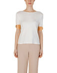Alviero Martini Prima Classe Beige Viscose Tops & T-Shirt
