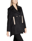 Alviero Martini Prima Classe Black Polyester Jackets & Coat