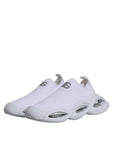 Dolce & Gabbana White Slip On Wave Low Top Men Sneakers Shoes