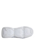 Dolce & Gabbana White Slip On Wave Low Top Men Sneakers Shoes