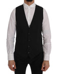 Dolce & Gabbana Sleek Striped Waistcoat Vest