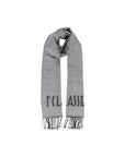 Alviero Martini Prima Classe Gray Viscose Scarf