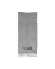 Alviero Martini Prima Classe Gray Viscose Scarf