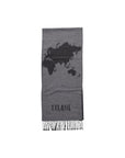 Alviero Martini Prima Classe Gray Polyacrylic Scarf