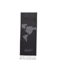 Alviero Martini Prima Classe Gray Polyacrylic Scarf