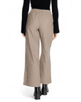 Jacqueline De Yong Brown Cotton Jeans & Pant