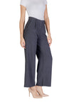 Jacqueline De Yong Gray Polyester Jeans & Pant