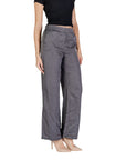 Jacqueline De Yong Gray Polyester Jeans & Pant