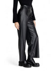 Jacqueline De Yong Black Polyester Jeans & Pant