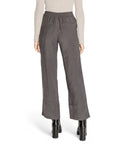 Jacqueline De Yong Gray Viscose Jeans & Pant