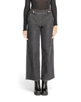 Jacqueline De Yong Black Cotton Jeans & Pant