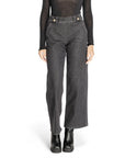 Jacqueline De Yong Black Cotton Jeans & Pant