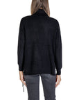 Sandro Ferrone Black Viscose Sweater