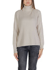 Sandro Ferrone Beige Viscose Sweater