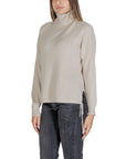 Sandro Ferrone Beige Viscose Sweater