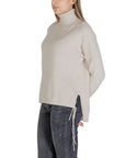 Sandro Ferrone Beige Viscose Sweater