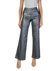 Jacqueline De Yong Silver Viscose Jeans & Pant