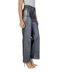 Jacqueline De Yong Silver Viscose Jeans & Pant