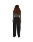 Jacqueline De Yong Black Polyester Jeans & Pant