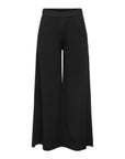 Jacqueline De Yong Black Polyester Polyester Jeans & Pant