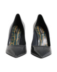 Dolce & Gabbana Black Patent Leather Heels Pumps Shoes