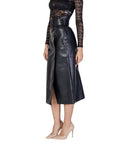 Morgan De Toi Black Polyester Skirt