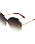 Ted Baker Gold Women Sunglasses