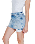Tommy Hilfiger Jeans Light Blue Cotton Cotton Skirt
