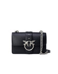 PINKO Black Polyester Handbag