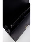 PINKO Black Polyester Handbag
