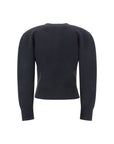 Alexander McQueen Chevron Corset Sweater