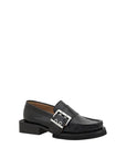Ganni Feminine Buckle Loafers