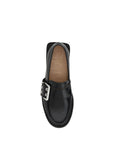 Ganni Feminine Buckle Loafers