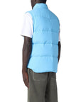 Woolrich Light Blue Polyester Vest