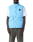 Woolrich Light Blue Polyester Vest